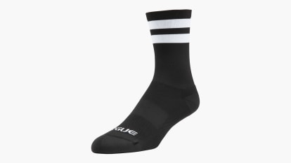 Rogue Basic Crew Socks - Black shown on a white background