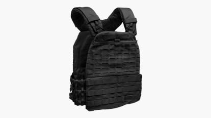 5.11 Tactical Plate Carrier Vest (Black) on white background