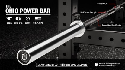Rogue 20KG Ohio Power Bar - Black Zinc