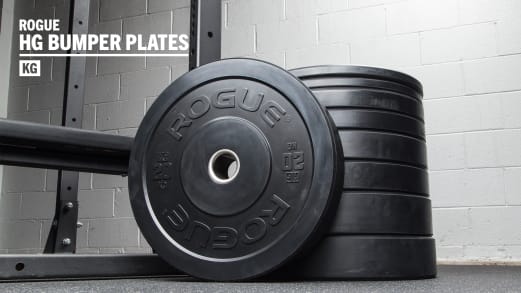 KG Rogue Bumpers Dead Bounce Bumper Plates Weightlifting