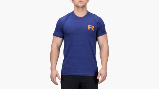 Lauren Fisher Lion T-Shirt Blue Rogue Fitness