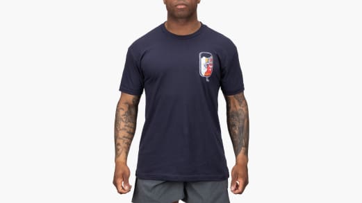 Matt Chan Down to Ride T-Shirt - Navy | Rogue Fitness Canada