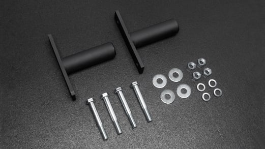 Monster Lite Short Plate Storage Post Pair Rogue Fitness