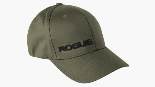 Rogue FlexFit Hat Green Rogue Fitness