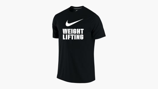 Nike Men's Weightlifting Stacked T-Shirt Rogue Fitness