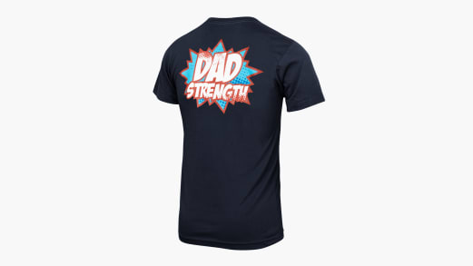 Dad Tshirt Dad Workout Shirt Ben Smith Dad Strength T-Shirt Navy