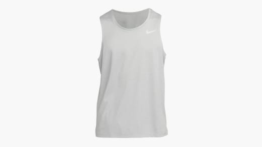 Nike Men's Miler Dri-FIT Running Tank Particle Gray Gray Fog