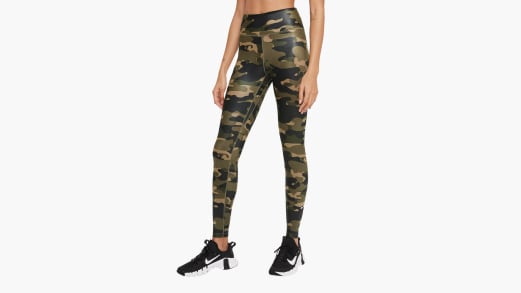 Workout Tights Camo Nike Pro Leggings Nike Pro Dri-fit Women's