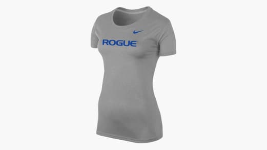 Rogue Nike Dri-Fit Legend Short Sleeve Tee Women's Dark Gray  Heather XL