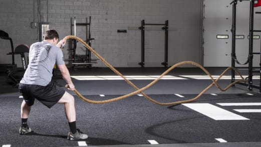 Bouw spieren met battle ropes - PW Personal Training