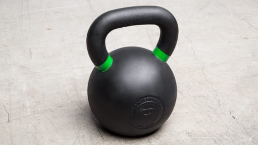 Sanden Kettlebell rubber omtrokken en chroom greep 1 x 12 kg (KBRC12) kopen? Bestel bij