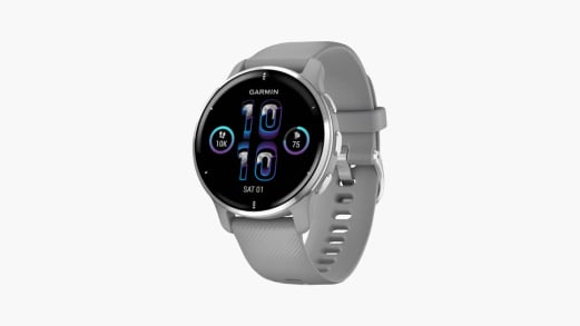 Garmin Venu® 2 Plus Smartwatch - Powder Gray / Sliver  display picture 1