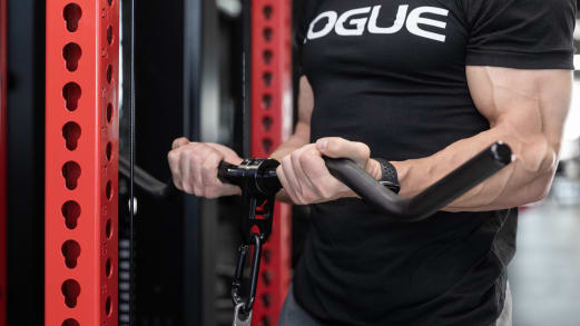 Rogue Curl Bar Cable Attachment | Made in the USA | Rogue Fitness