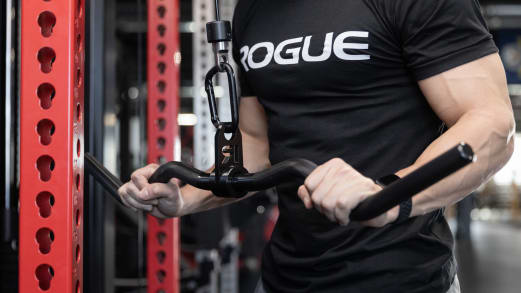 Rogue Curl Bar Cable Attachment | Made in the USA | Rogue Fitness