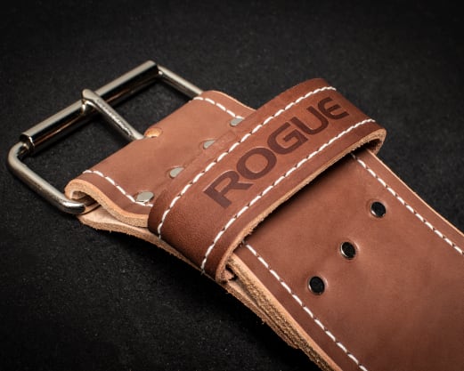 Rogue Ohio Lifting Belt Weightlifting Vegetable Tanned Leather