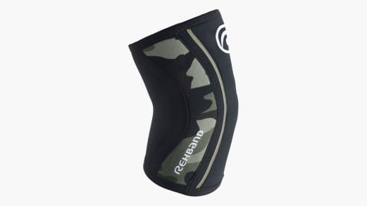 Tutore Ginocchio Rehband Rx Support 5mm – Borgogna, Taglia XL, Neoprene Per Sport - 5