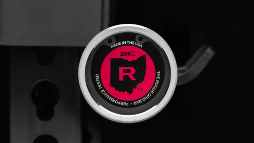 The Ohio Bar Black Zinc Rogue Fitness