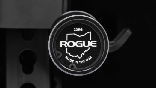 The Ohio Bar - Stainless Steel / Black | Rogue Fitness