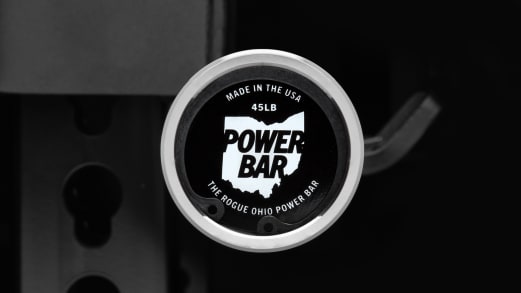 Rogue 45LB Ohio Power Bar - Black Zinc | Rogue Fitness