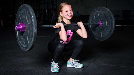 Weight Bar Synergee Kids Pink 5lb Barbell Child's Weightlifting