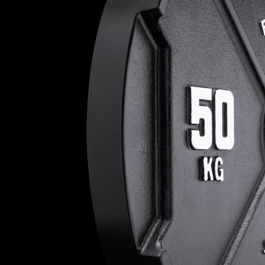 Plaques De Compétition Calibrées Rogue Fitness ONE – 2,5 Kg + 1,5 Kg – Noires – Neuves