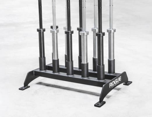 Rogue 10 Bar Holder Upright Barbell Storage Rack Rogue Fitness