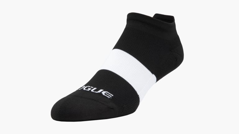 Rogue No-Show Socks - Black shown on a white background