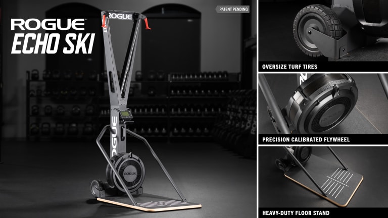 catalog/Conditioning/Endurance /SkiErgs/IP0944/Hero/Updated 10-27-Patent Pending/Rogue-Ski-Erg-Stand-Alone-H-Patent-Pending_zzqrj9