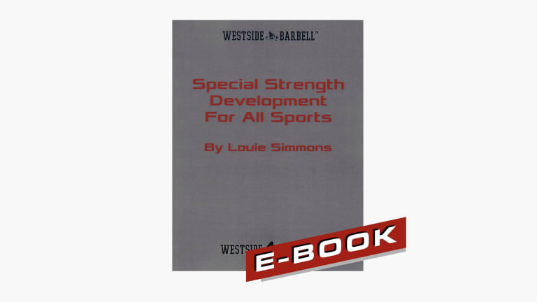 Westside Barbell Special Strength Development for All Sports by Louie Simmons Ebook