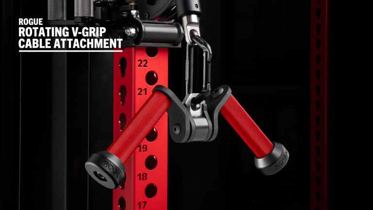 catalog/Strength Equipment/Training Accessories /RA3456/Rogue_Rotating_V-Grip_Cable_Attachment_-_Black_zxccyw