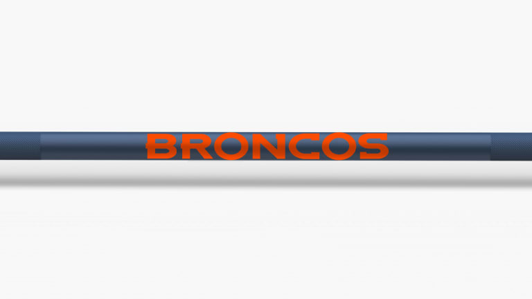 catalog/Weightlifting Bars and Plates/Barbells/Mens 20KG Barbells/NFL - Ohio Bar/Ohio Bar Pics/Ohio-Bar-Cardinals-NFL-Shaft-2_dcpja7