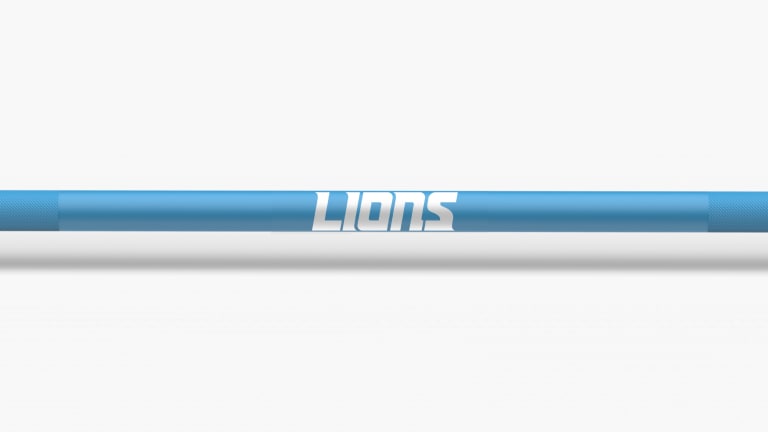 catalog/Weightlifting Bars and Plates/Barbells/Mens 20KG Barbells/NFL - Ohio Bar/Ohio Bar Pics/Ohio-Bar-Cardinals-NFL-Shaft-2_dcpja7