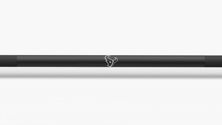catalog/Weightlifting Bars and Plates/Barbells/Mens 20KG Barbells/NFL - Ohio Bar/Ohio Bar Pics/Ohio-Bar-Cardinals-NFL-Shaft-2_dcpja7