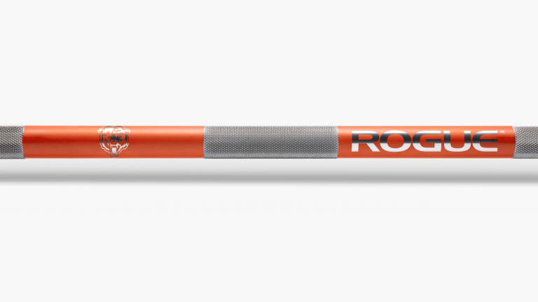 catalog/Weightlifting Bars and Plates/Barbells/Mens 20KG Barbells/NFL - Power Bar/Ohio-Power-Bar-NFL-Cardinals-Shaft-View-H_pifpeb