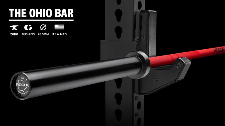 catalog/Weightlifting Bars and Plates/Barbells/Mens 20KG Barbells/OHIOCERAKOTE/2023 Update/Updated 28.5 header images/OHIOCERAKOTE-Red-black-H_qdfvwt
