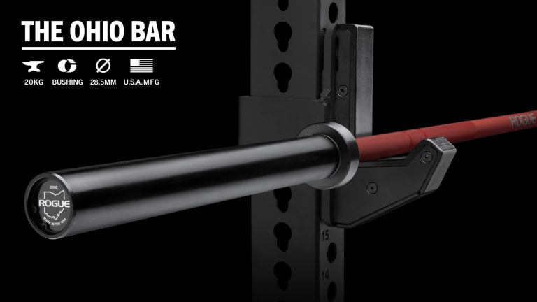catalog/Weightlifting Bars and Plates/Barbells/Mens 20KG Barbells/OHIOCERAKOTE/2023 Update/Updated 28.5 header images/OHIOCERAKOTE-Red-black-H_qdfvwt