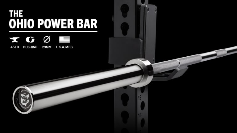 Rogue 45LB Ohio Power Bar - Bare Steel | Rogue Fitness
