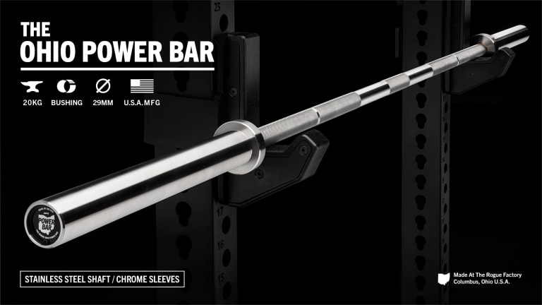 Rogue 20KG Ohio Power Bar - Stainless Steel