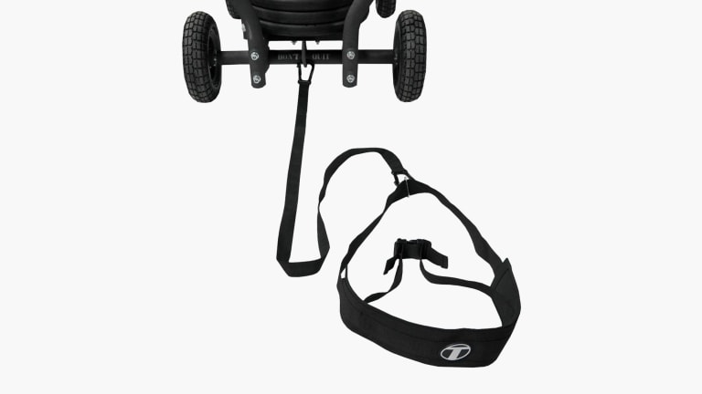 Torque Fitness Tank Tow Strap & Harness shown on a white background