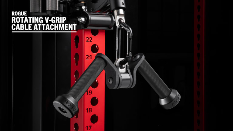 catalog/Strength Equipment/Training Accessories /RA3456/Rogue_Rotating_V-Grip_Cable_Attachment_-_Black_zxccyw