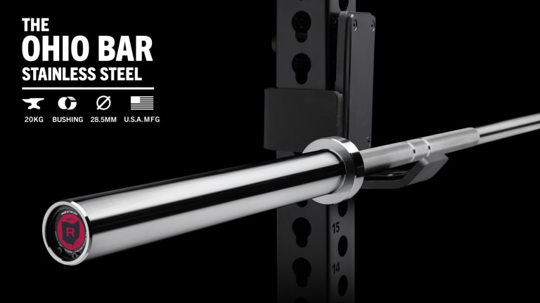 catalog/Weightlifting Bars and Plates/Barbells/Mens 20KG Barbells/2023 Ohio Bar Update/THE OHIO BAR - STAINLESS STEEL RA2889-SSSS/RA2889-SSSS-H_z8uhuz_ryju6b