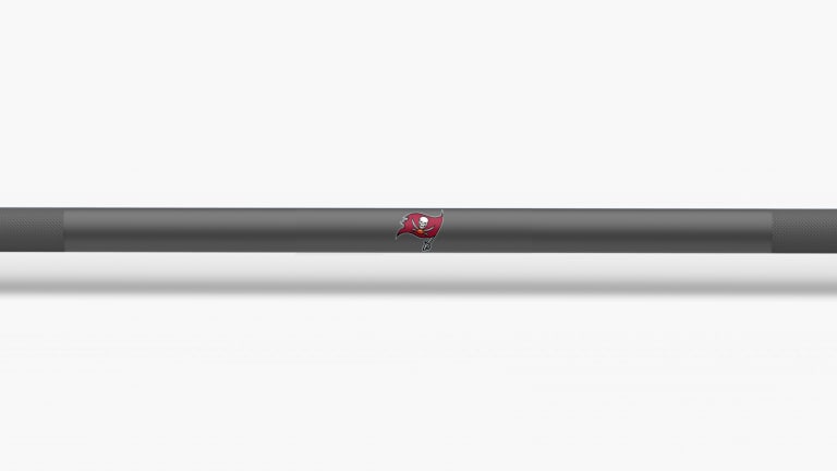 catalog/Weightlifting Bars and Plates/Barbells/Mens 20KG Barbells/NFL - Ohio Bar/Ohio Bar Pics/Ohio-Bar-Cardinals-NFL-Shaft-2_dcpja7