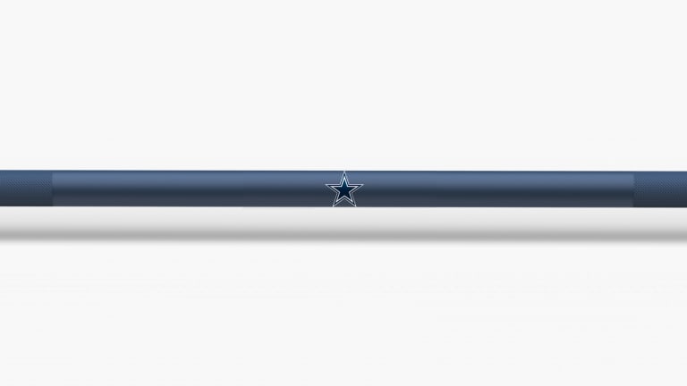 catalog/Weightlifting Bars and Plates/Barbells/Mens 20KG Barbells/NFL - Ohio Bar/Ohio Bar Pics/Ohio-Bar-Cardinals-NFL-Shaft-2_dcpja7