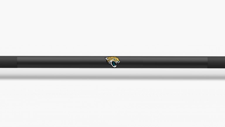 catalog/Weightlifting Bars and Plates/Barbells/Mens 20KG Barbells/NFL - Ohio Bar/Ohio Bar Pics/Ohio-Bar-Cardinals-NFL-Shaft-2_dcpja7
