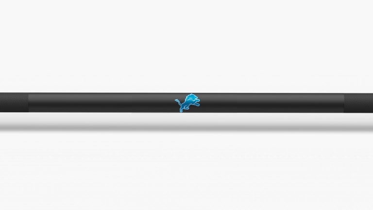 catalog/Weightlifting Bars and Plates/Barbells/Mens 20KG Barbells/NFL - Ohio Bar/Ohio Bar Pics/Ohio-Bar-Cardinals-NFL-Shaft-2_dcpja7
