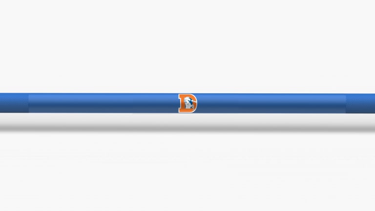 catalog/Weightlifting Bars and Plates/Barbells/Mens 20KG Barbells/NFL - Ohio Bar/Ohio Bar Pics/Ohio-Bar-Cardinals-NFL-Shaft-2_dcpja7
