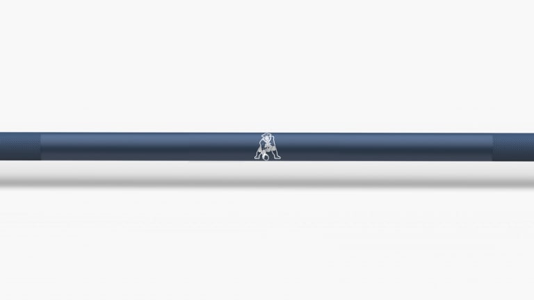catalog/Weightlifting Bars and Plates/Barbells/Mens 20KG Barbells/NFL - Ohio Bar/Ohio Bar Pics/Ohio-Bar-Cardinals-NFL-Shaft-2_dcpja7