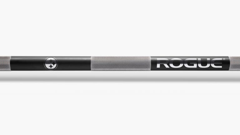 catalog/Weightlifting Bars and Plates/Barbells/Mens 20KG Barbells/NFL - Power Bar/Ohio-Power-Bar-NFL-Cardinals-Shaft-View-H_pifpeb