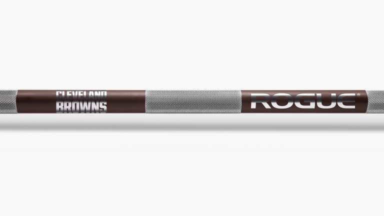 catalog/Weightlifting Bars and Plates/Barbells/Mens 20KG Barbells/NFL - Power Bar/Ohio-Power-Bar-NFL-Cardinals-Shaft-View-H_pifpeb
