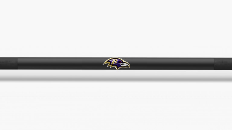 catalog/Weightlifting Bars and Plates/Barbells/Womens 15KG Barbells/NFL BELLA BAR/BELLA COLOR IMAGES/Bella-Bar-Cardinals-NFL-Shaft-2_pnpiql